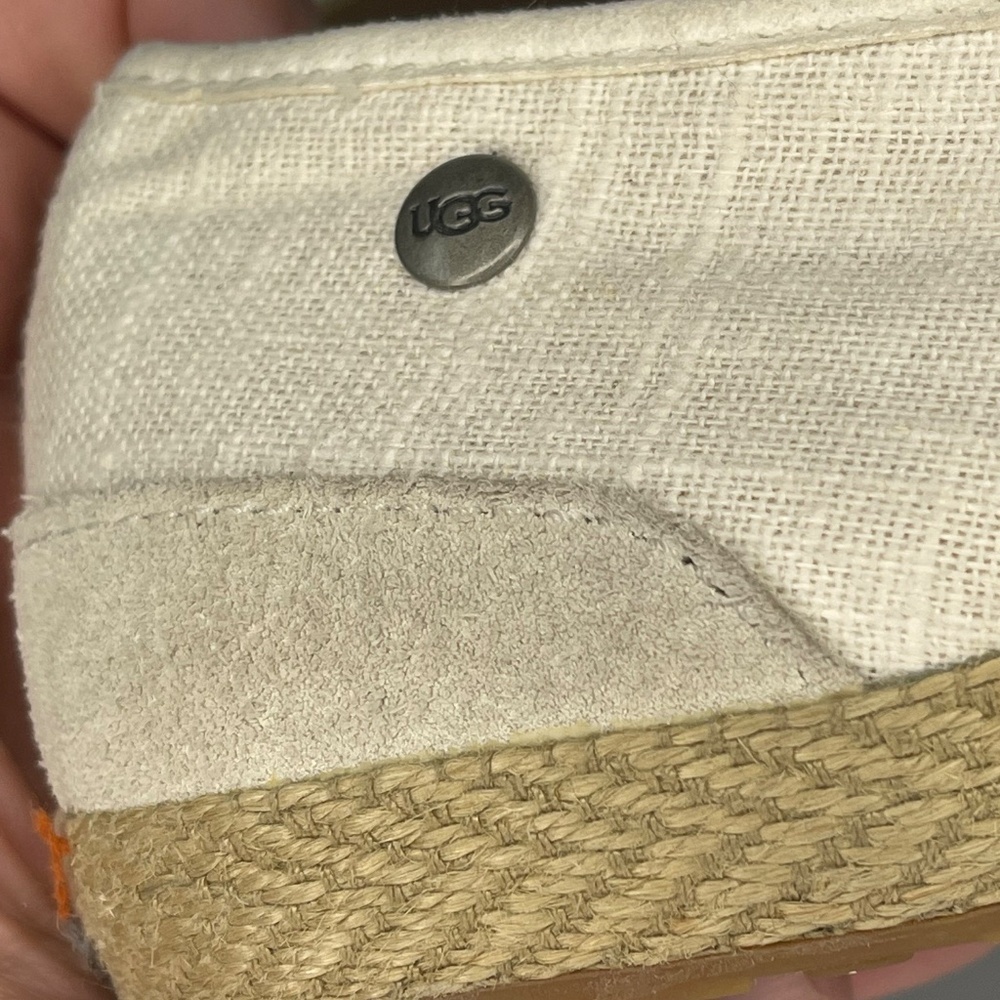 UGG Delizah Slip-On Shoes – Women’s Size 9 – Off White - Picture 8 of 8